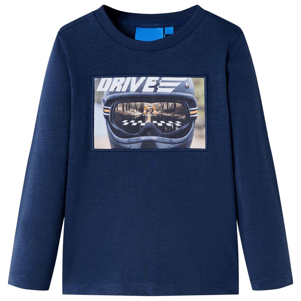 Kids' T-Shirt With Long Sleeves Dark 104