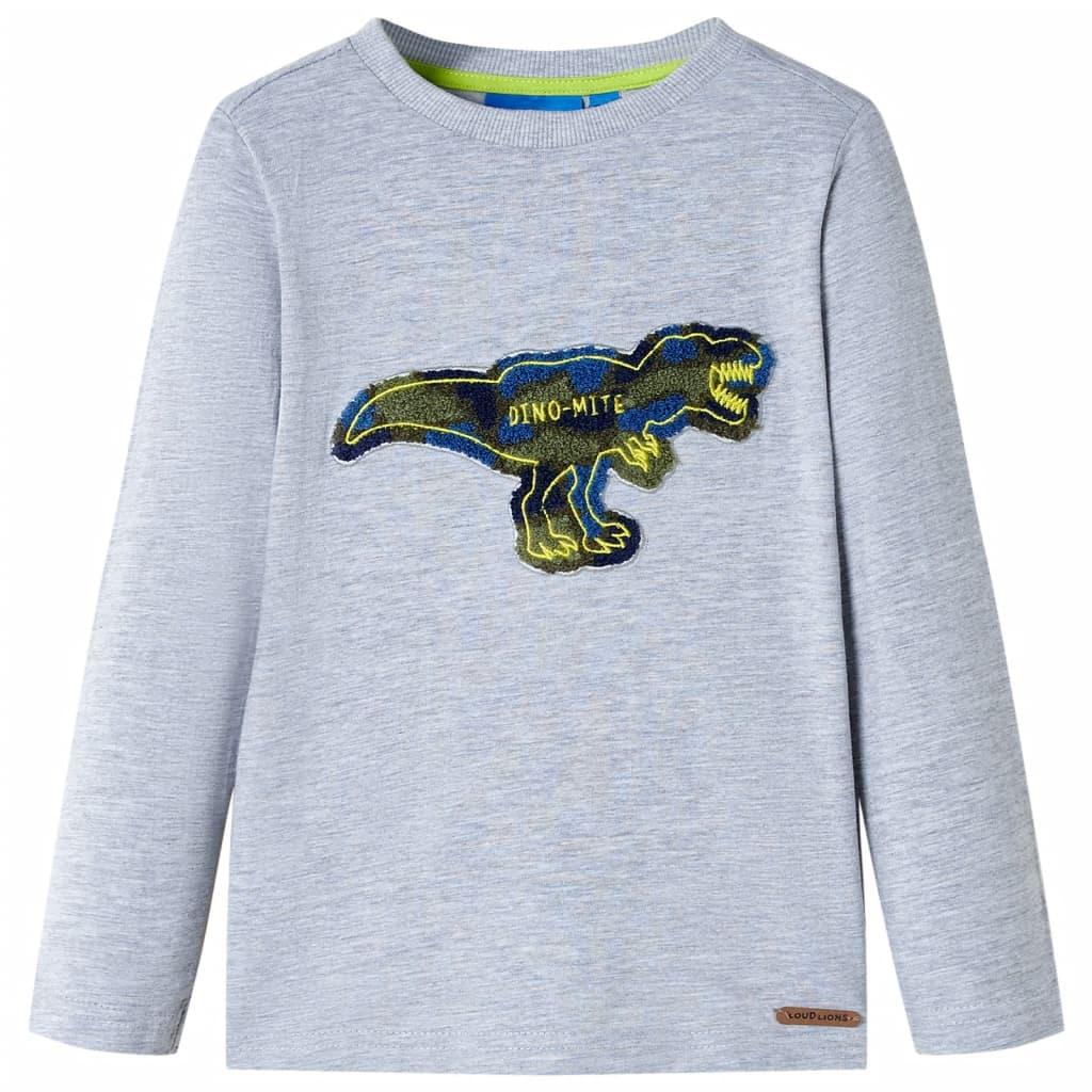 Kids' T-Shirt With Long Sleeves Melange 116