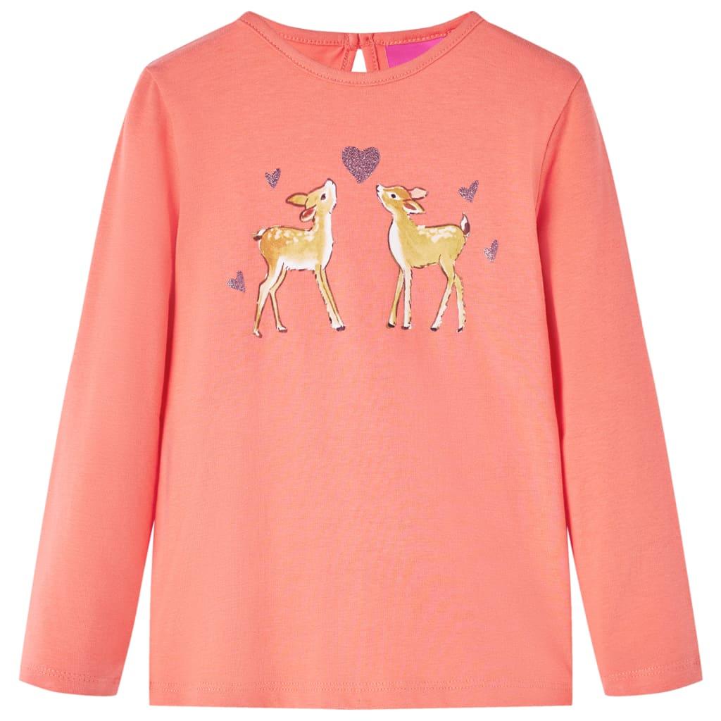 Kids' T-Shirt With Long Sleeves 128