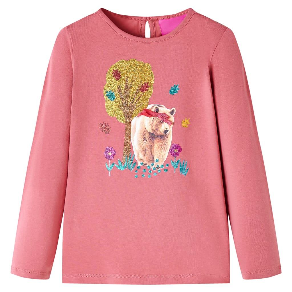 Kids' T-Shirt With Long Sleeves Old 128