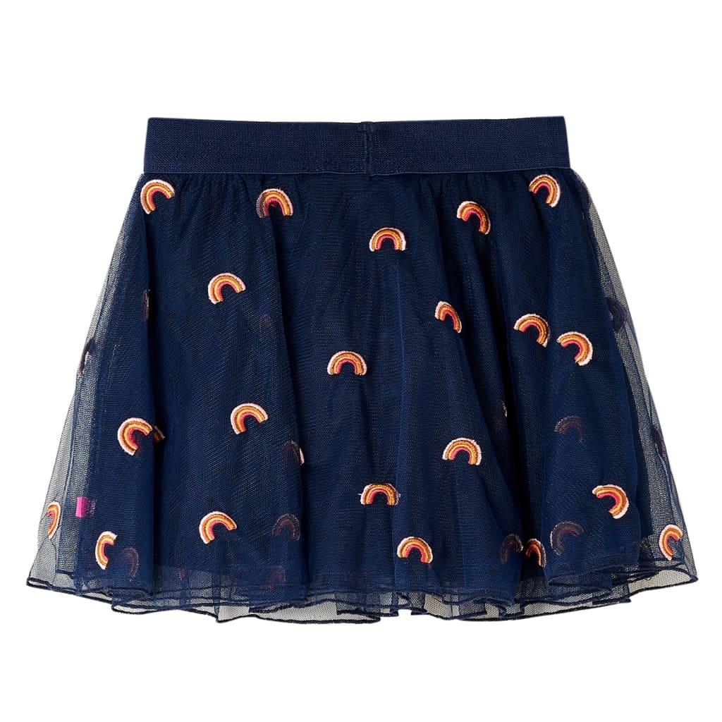 Kids' Skirt With Tulle Navy 116