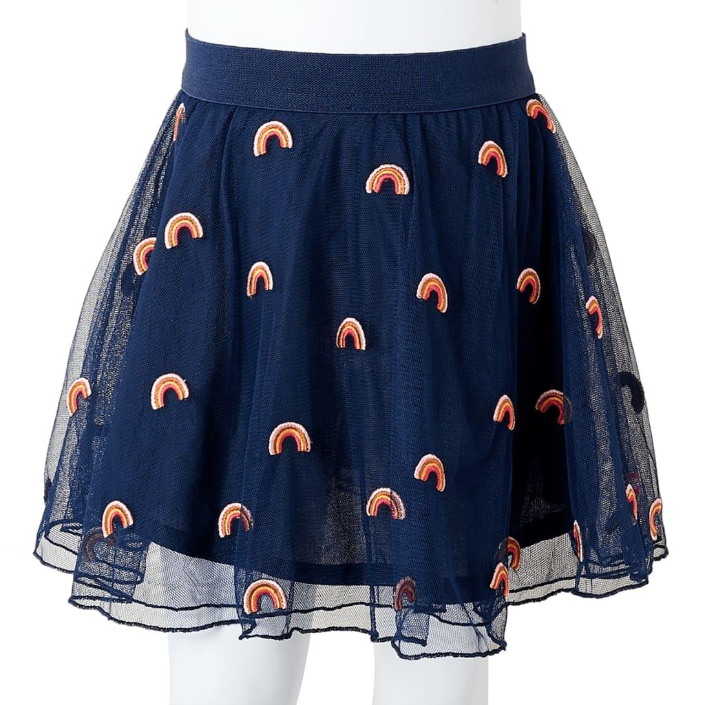 Kids' Skirt With Tulle Navy 116