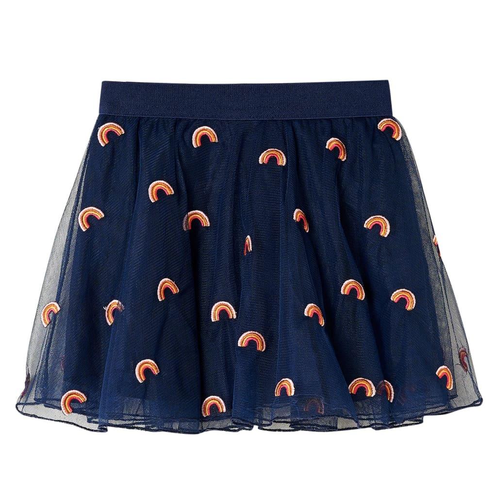 Kids' Skirt With Tulle Navy 116