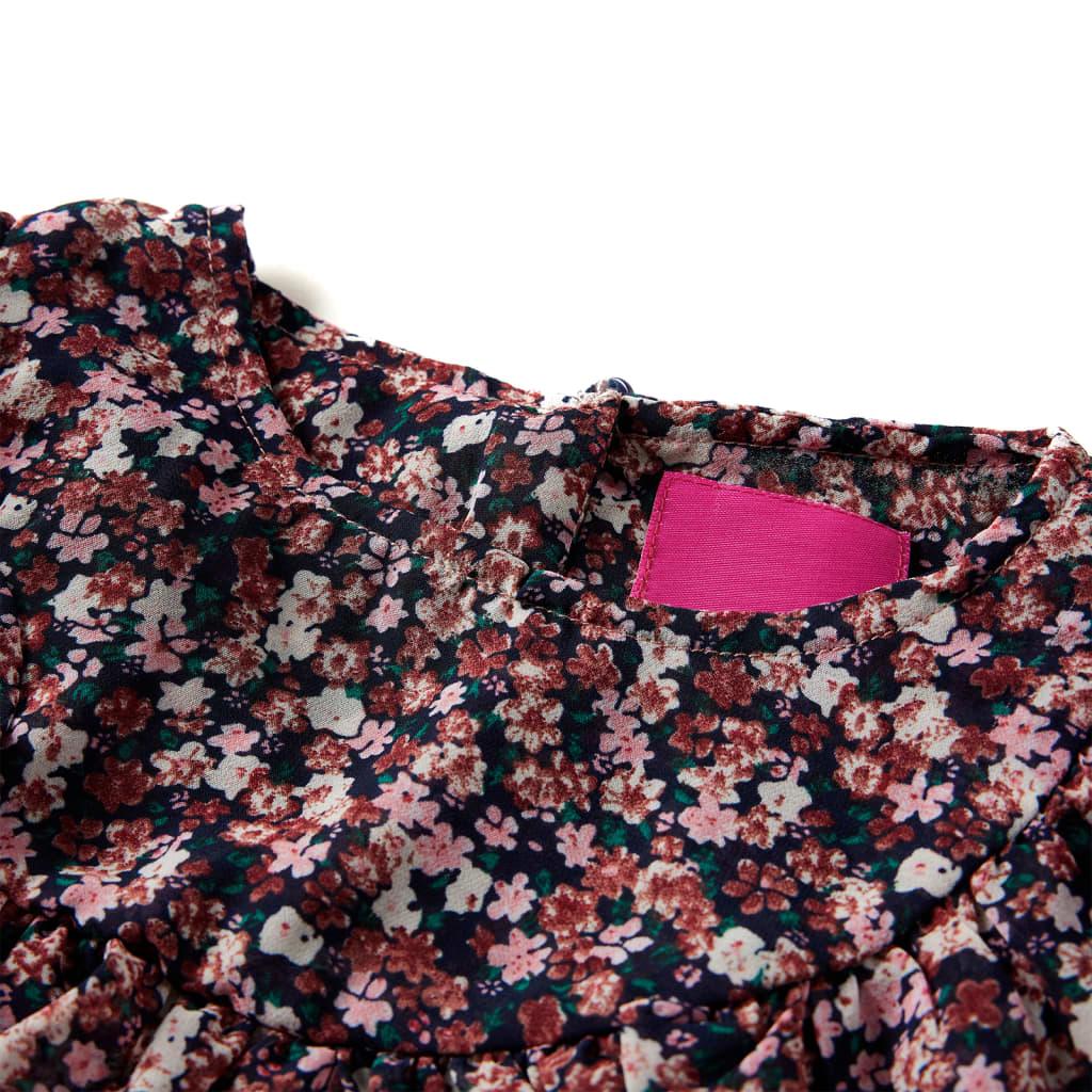 Kids' Shirt With Long Sleeves Dark Pink 128