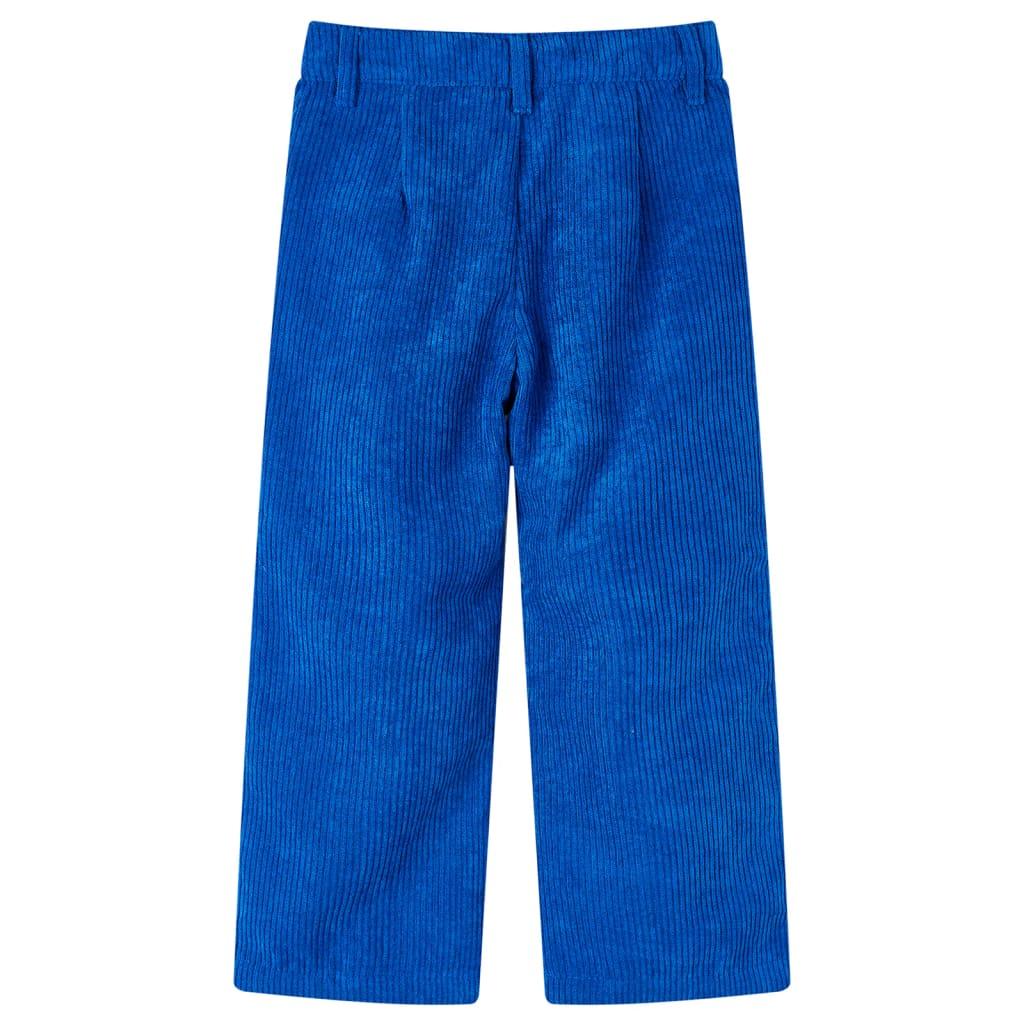 Kids' Pants Corduroy Cobalt Blue 128