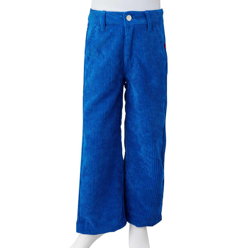 Kids' Pants Corduroy Cobalt Blue 128