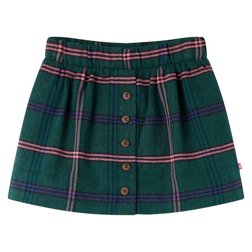 Kids' Skirt Dark Green 116