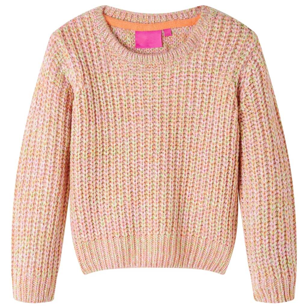 Kids' Sweater Knitted Soft Pink 116