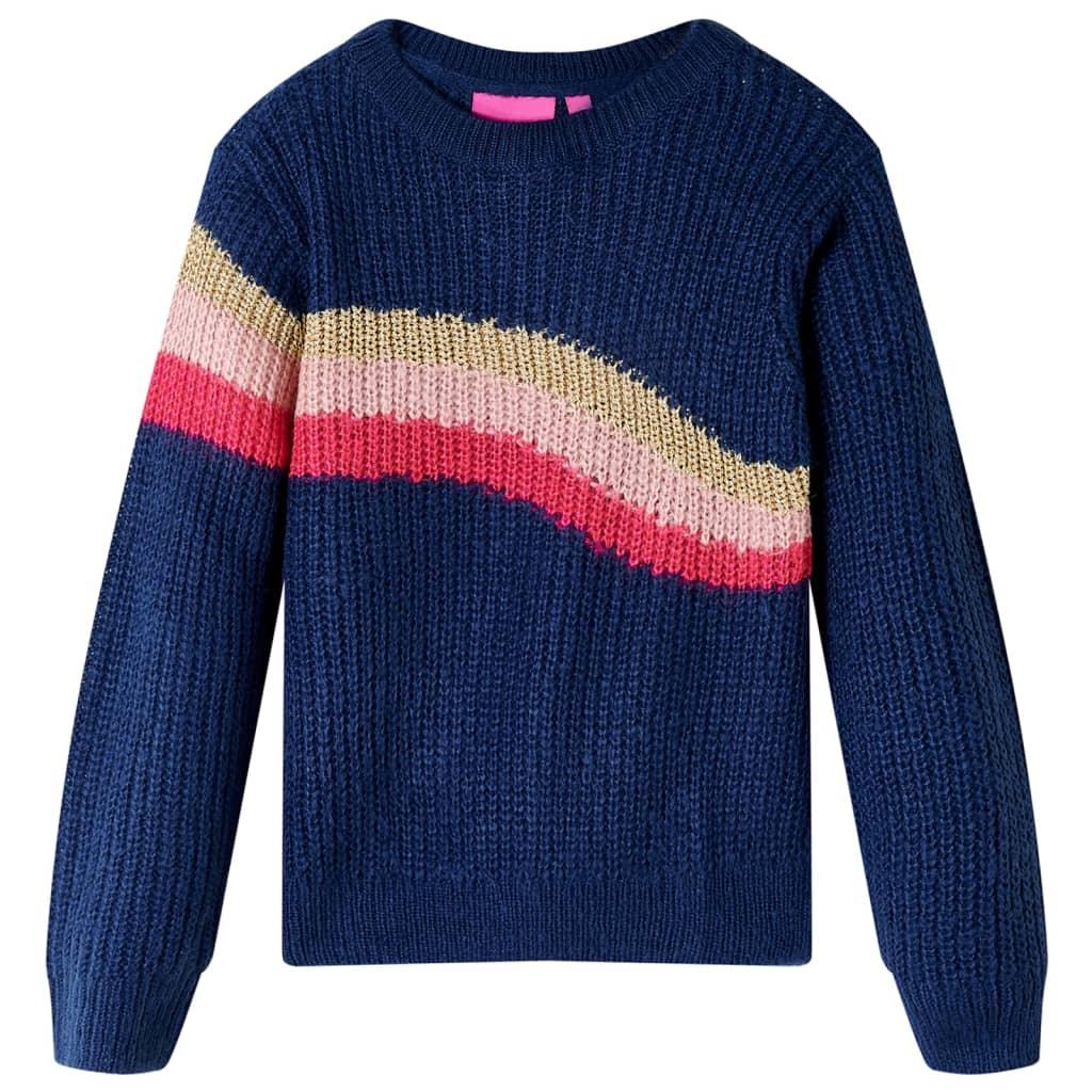 Kids' Sweater Knitted Navy 116