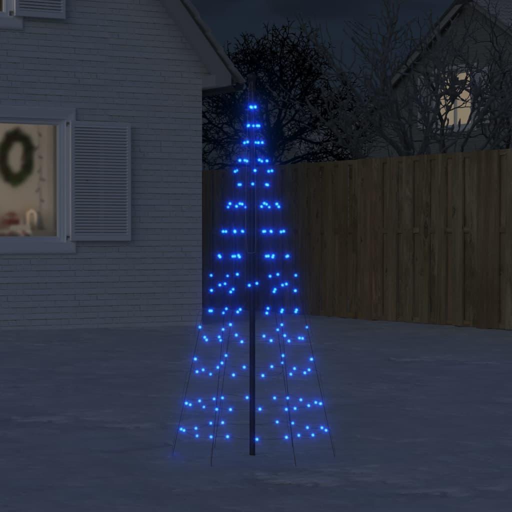 Christmas Tree Light On Flagpole 200 Leds