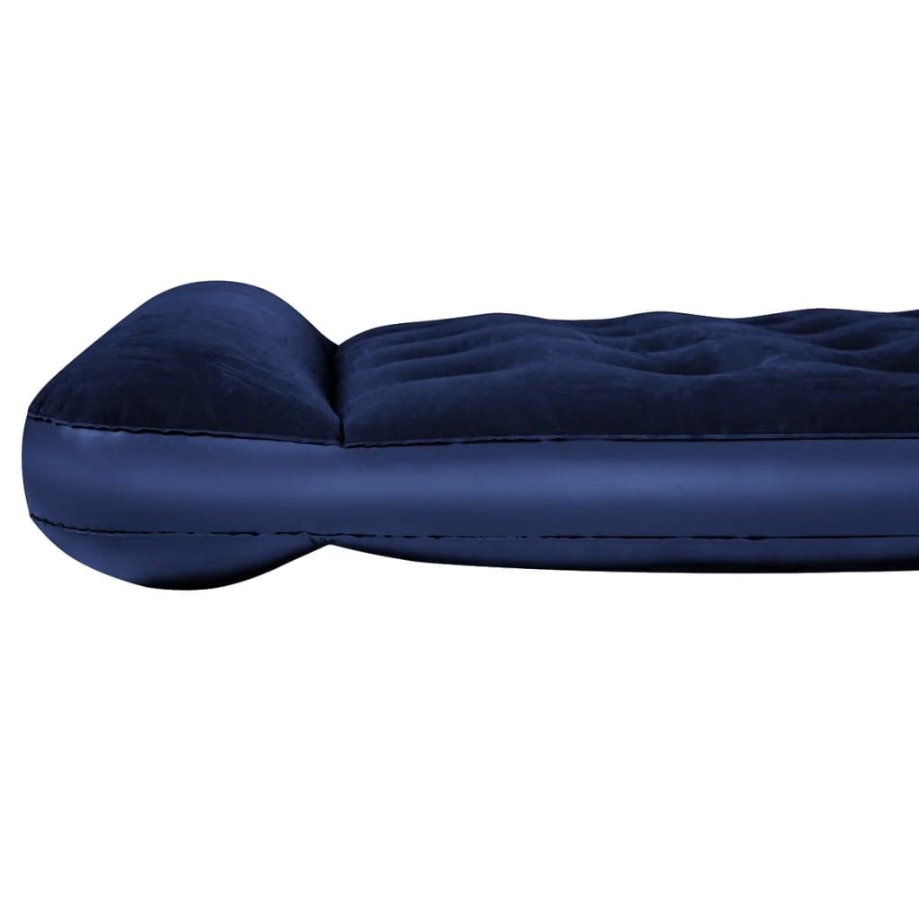 Bestway Inflatable Flocked Airbed With Built-In Foot Pump 188X99X28 Cm