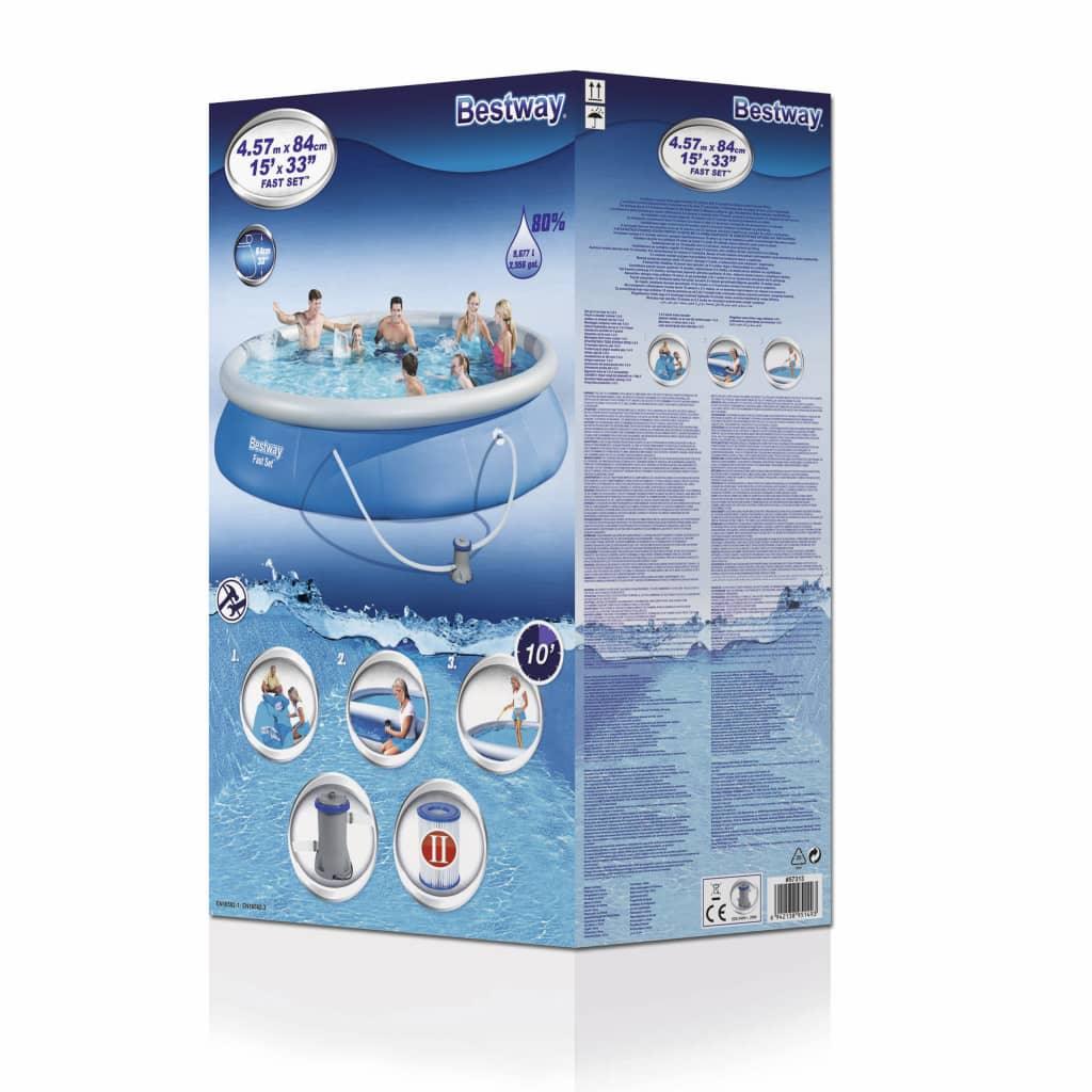 Bestway Swimming Pool Set Fast Set 457X84 Cm 57313