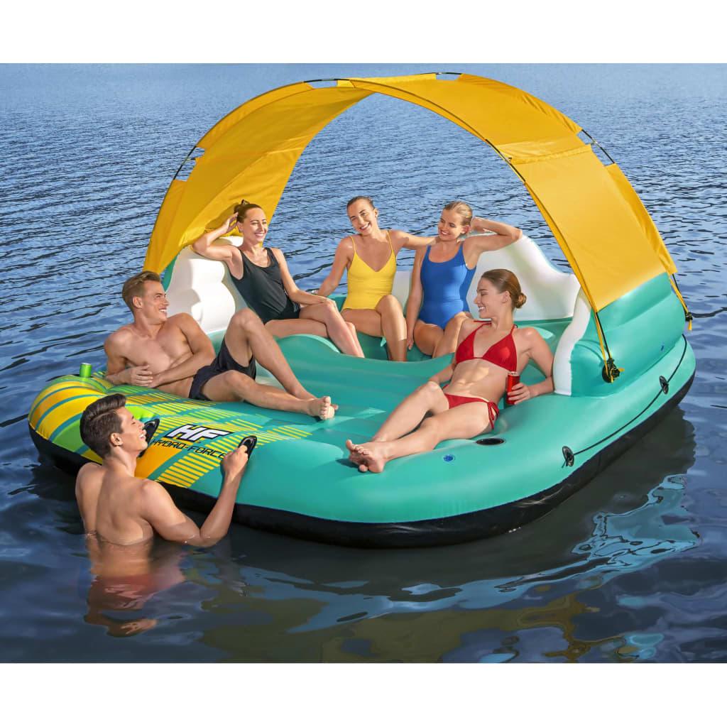 Bestway 5-Person Inflatable Island Sunny Lounge 291X265X83 Cm