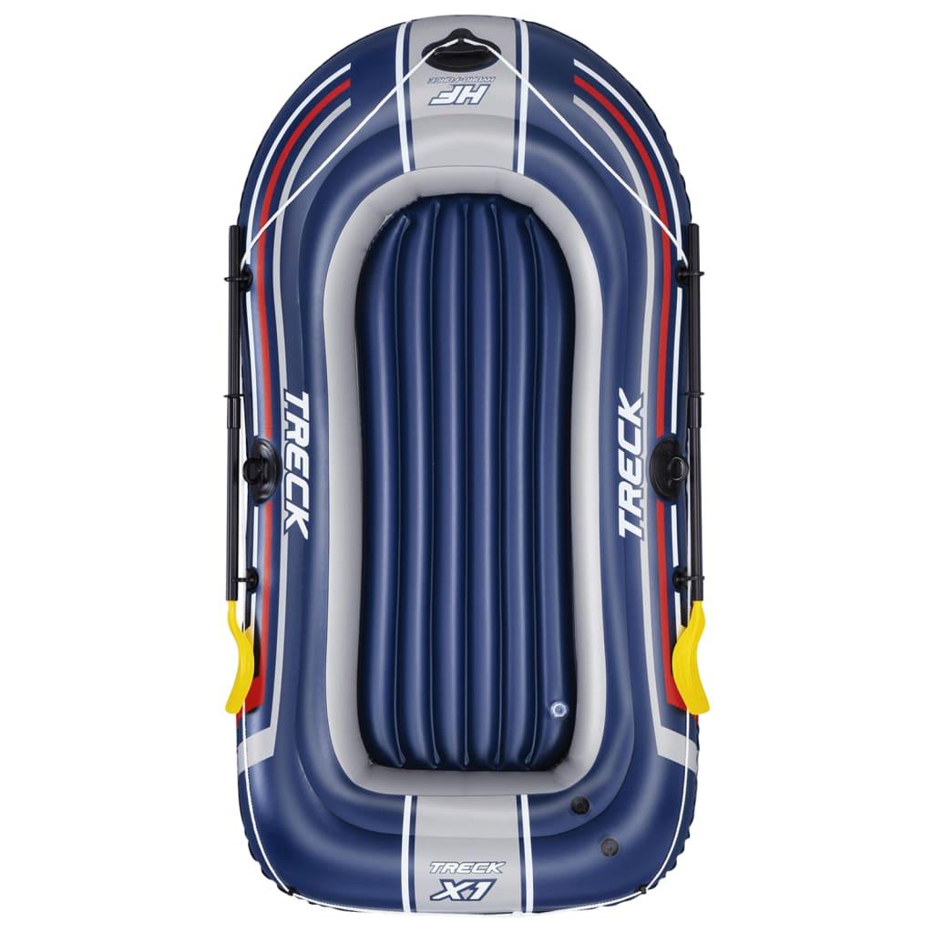 Bestway Hydro-Force Inflatable Boat With Pump And Oars Blue