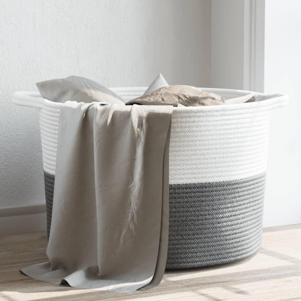 Laundry Basket And White Ø Cotton