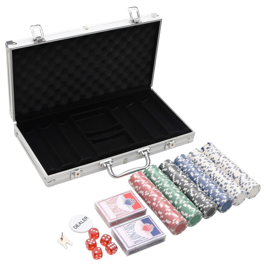 Poker Chip Set 300 Pcs 4 G