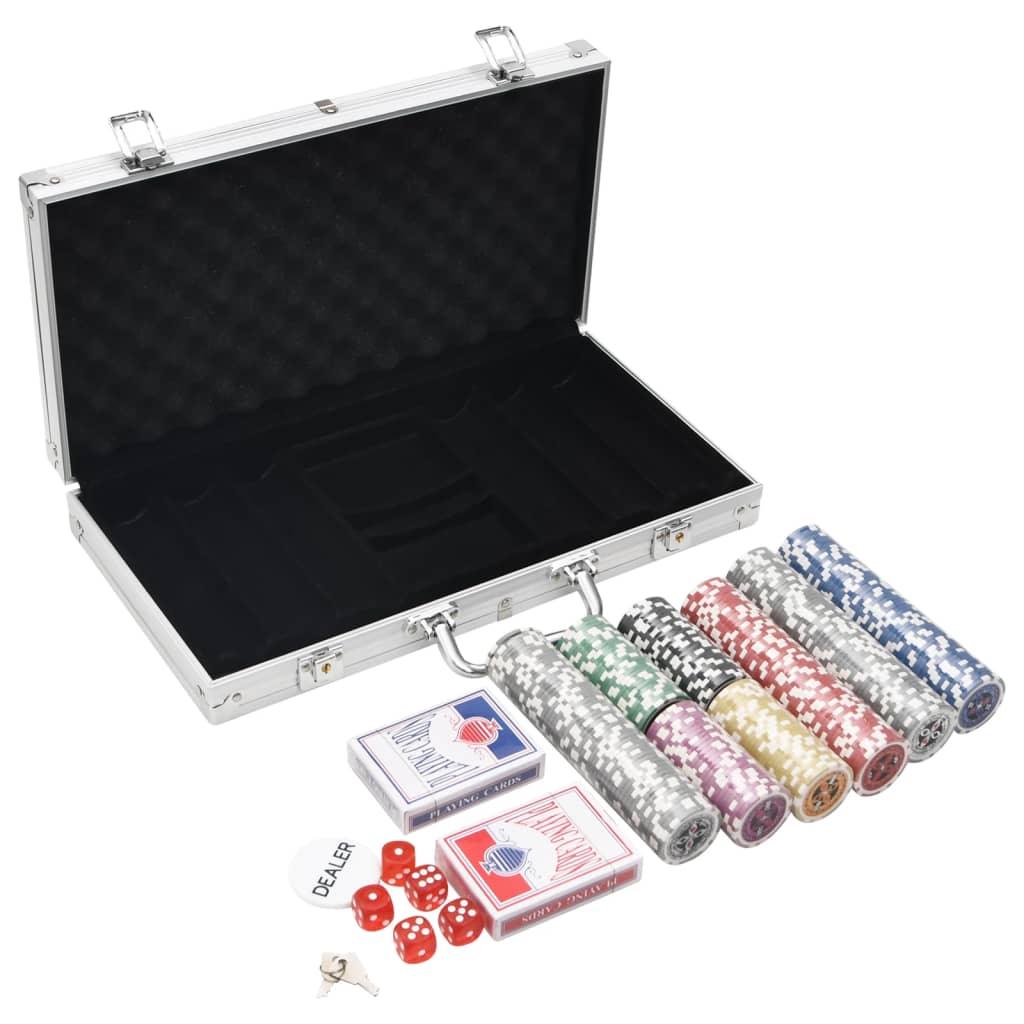 Poker Chip Set 300 Pcs 4 G