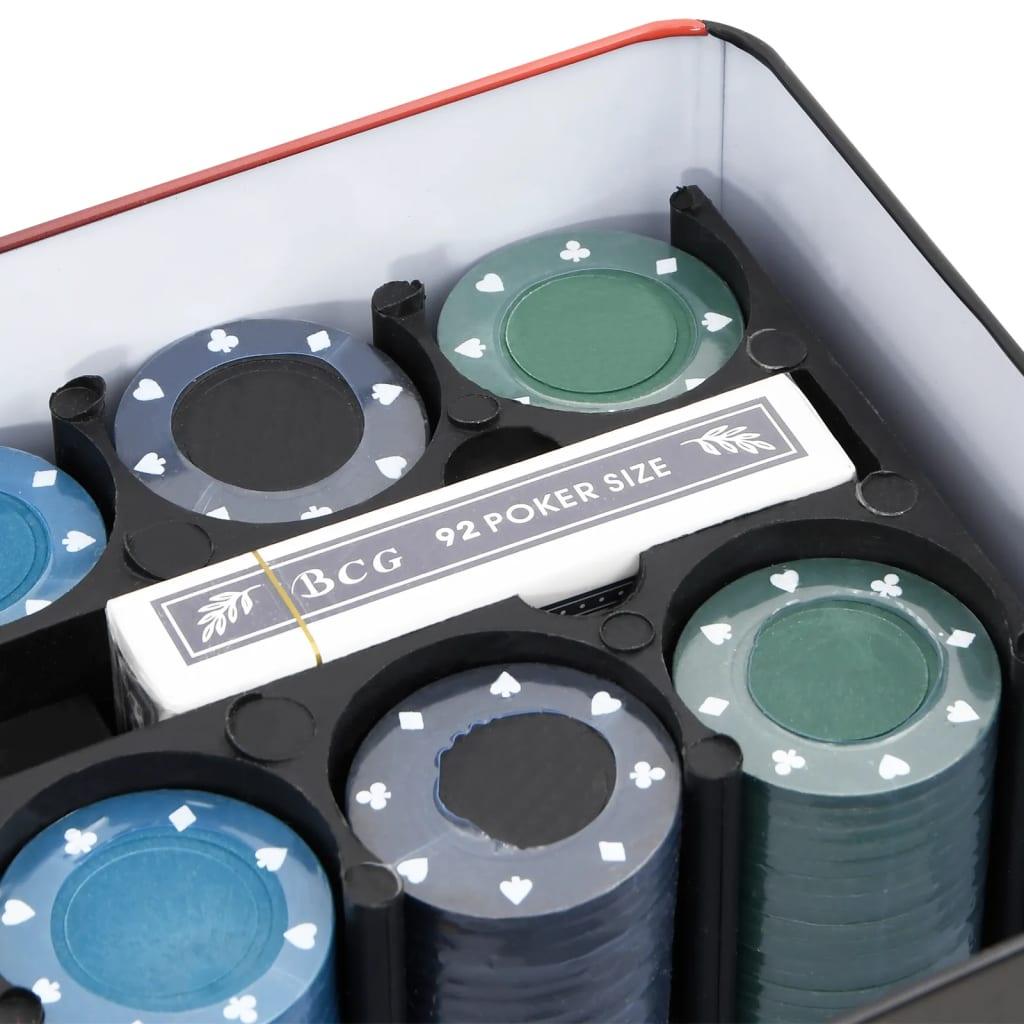 Poker Chip Set 200 Pcs 4 G