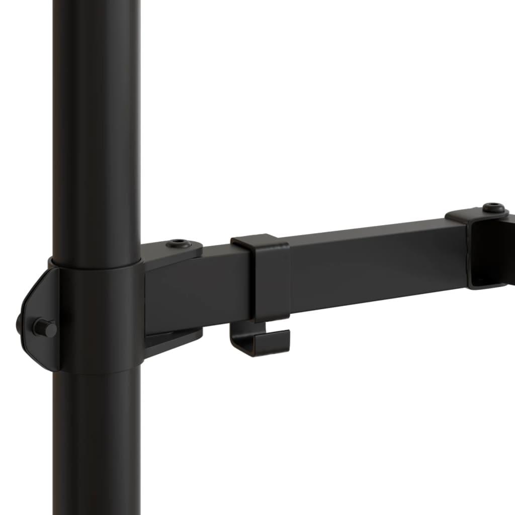 Monitor Mount Black Steel Vesa 75/100 Mm