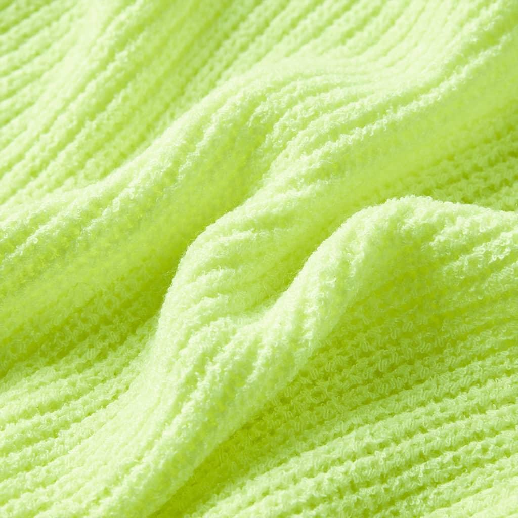 Kids' Sweater Knitted Neon 116