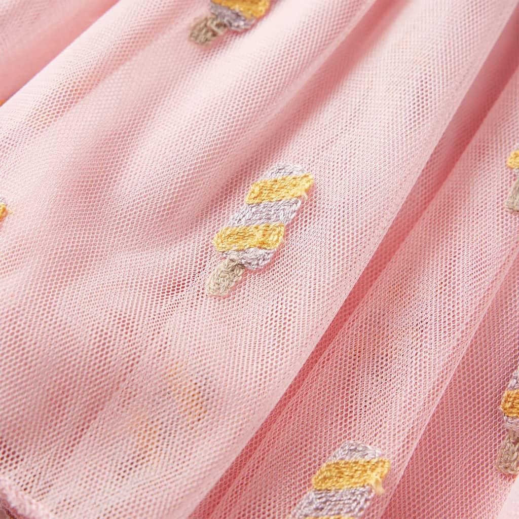 Kids' Skirt With Tulle Light Pink 116