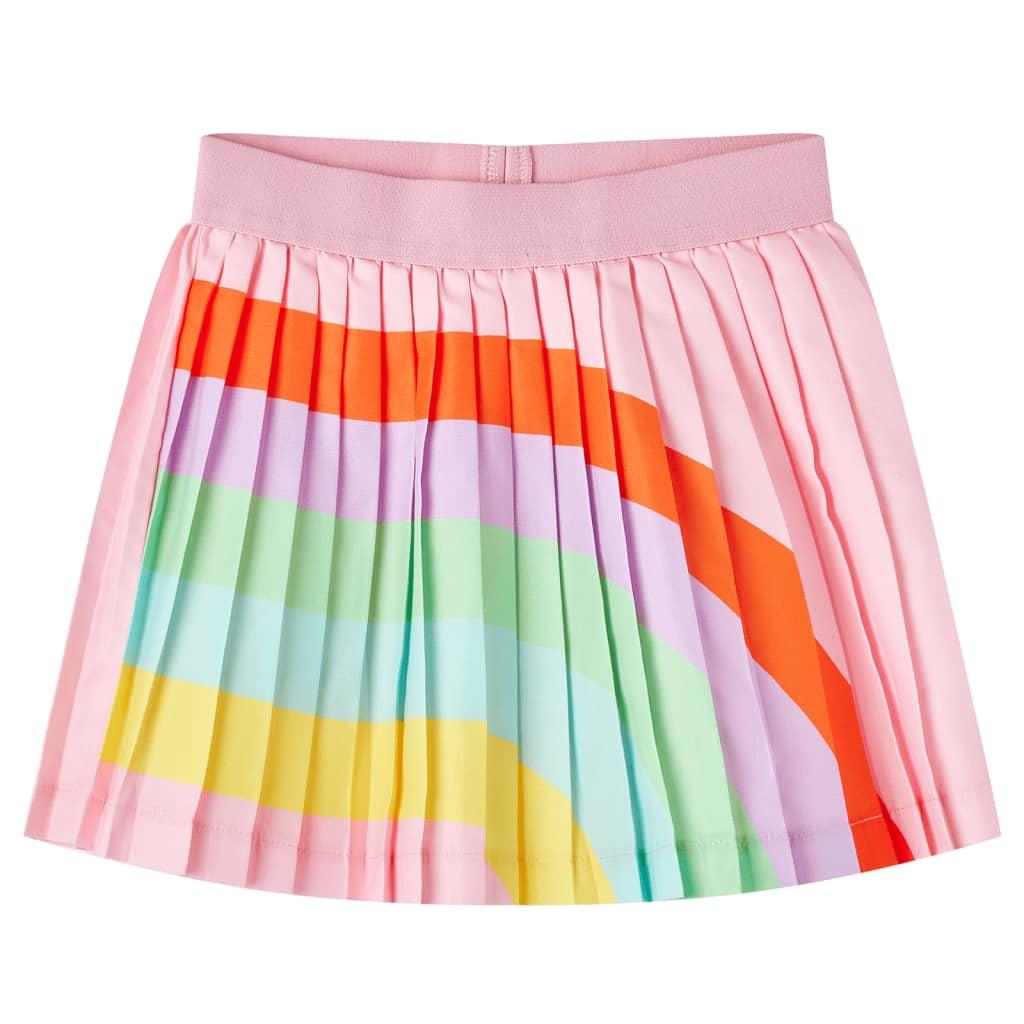 Kids' Pleated Skirt Light Pink 104