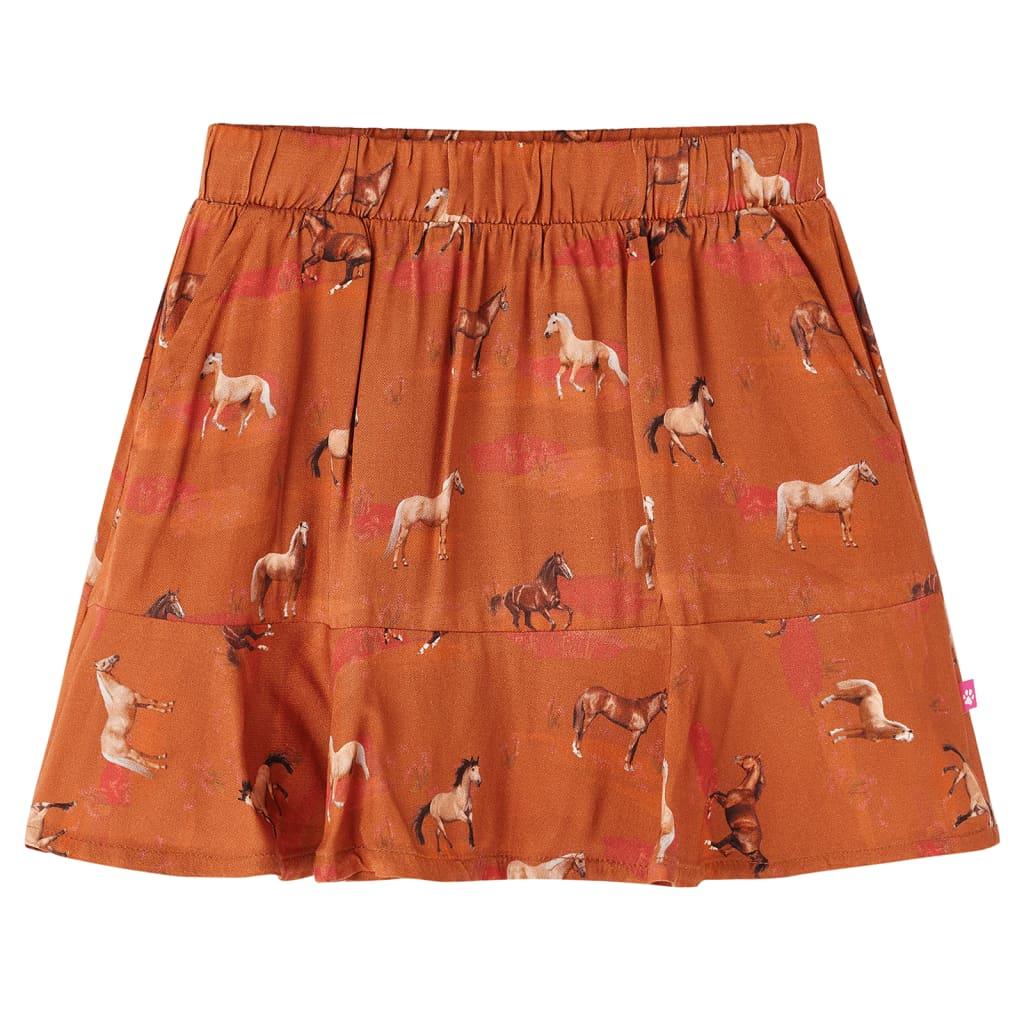 Kids' Skirt Cognac 92