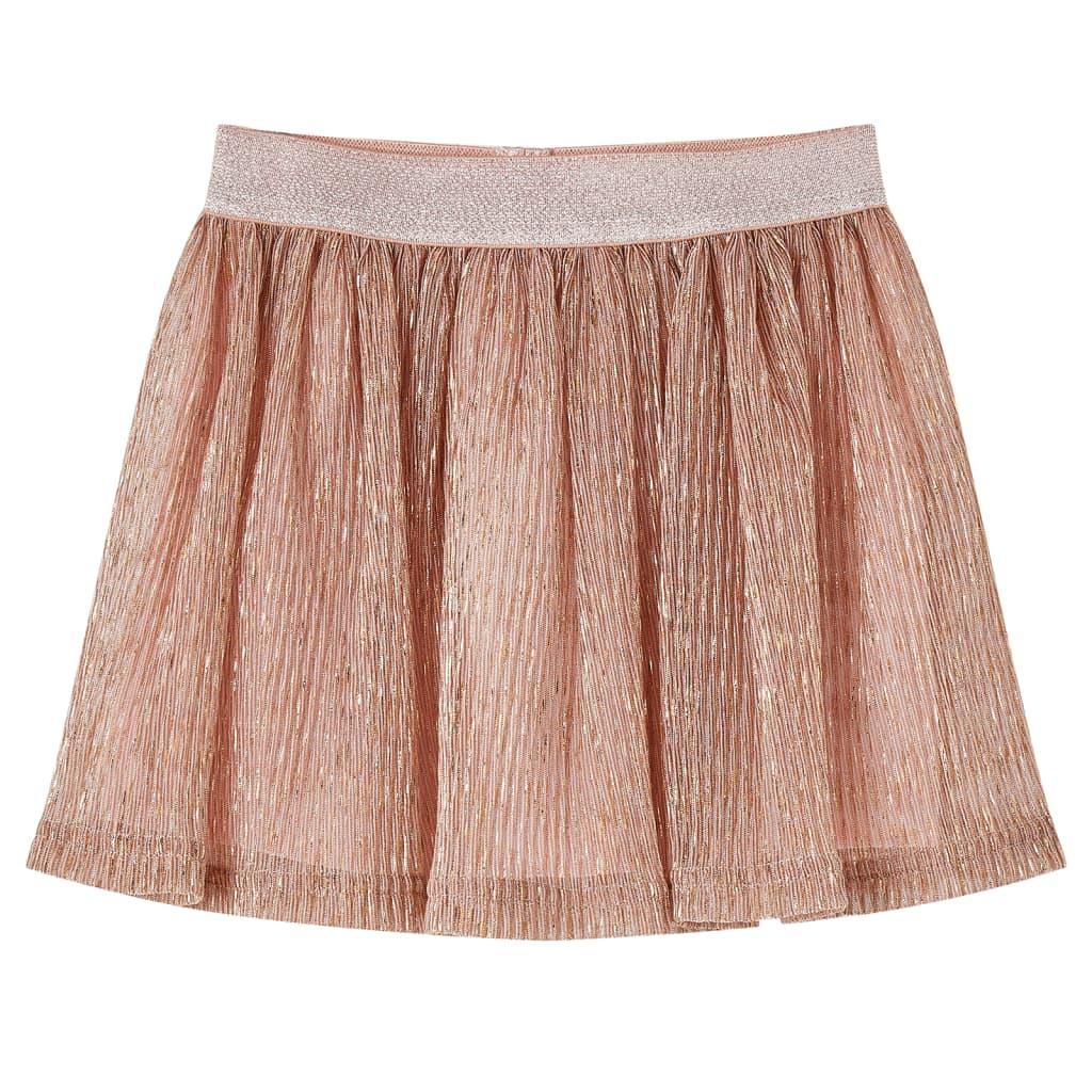 Kids' Skirt With Glitters Soft Pink 128