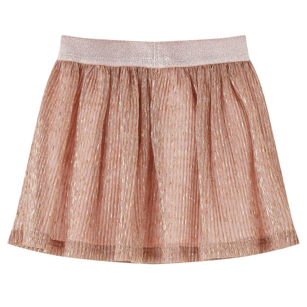 Kids' Skirt With Glitters Soft Pink 128