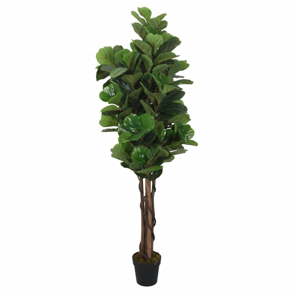 Artificial Fiddle Leaf Fig Tree 232 Leaves Green