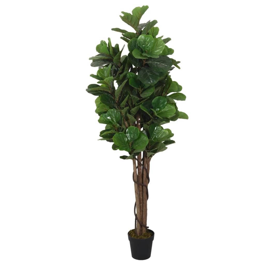 Artificial Fiddle Leaf Fig Tree 232 Leaves Green