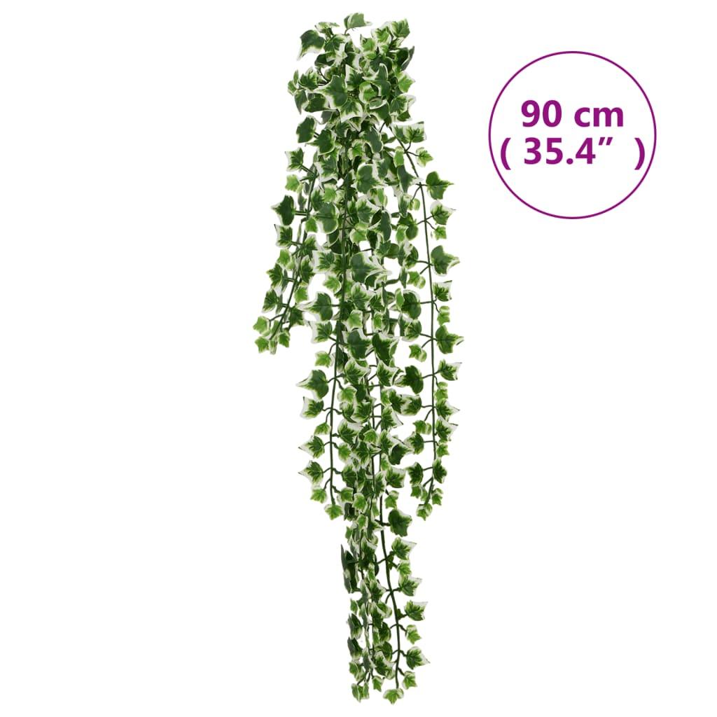 Artificial Hanging Plants 12 Pcs 339 Leaves 90 Cm