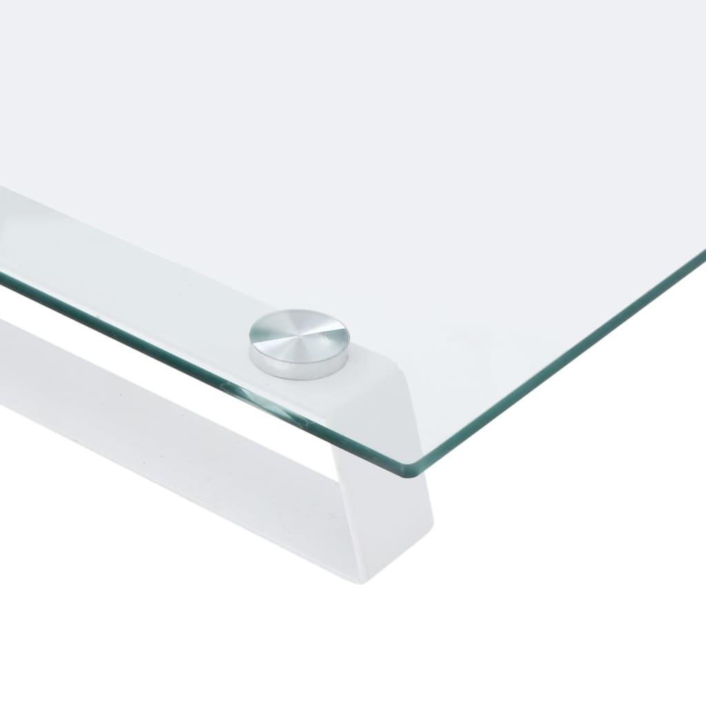 Monitor Stand Tempered Glass And Metal