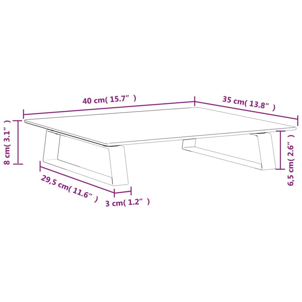 Monitor Stand Tempered Glass And Metal