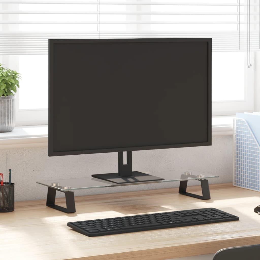 Monitor Stand Tempered Glass And Metal