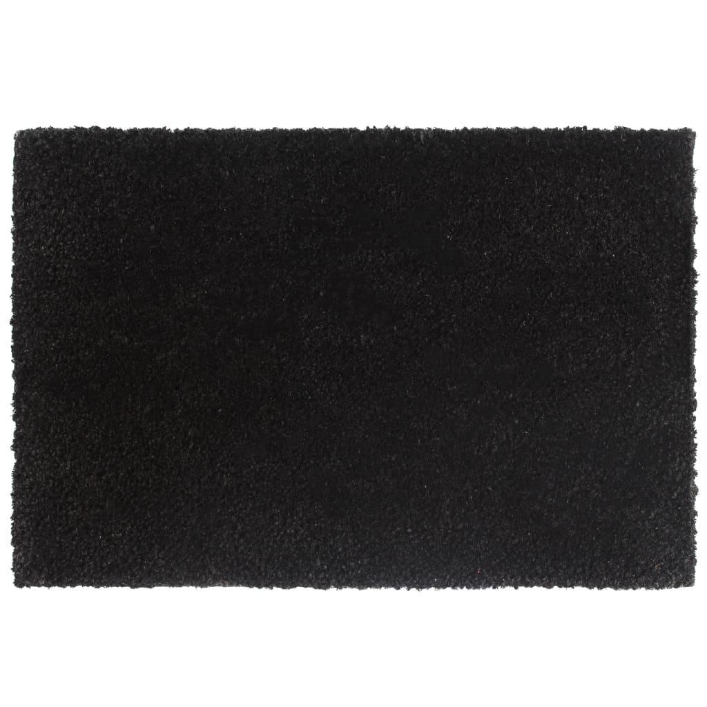 Door Mats 5 Pcs Black 40X60 Cm Tufted Coir