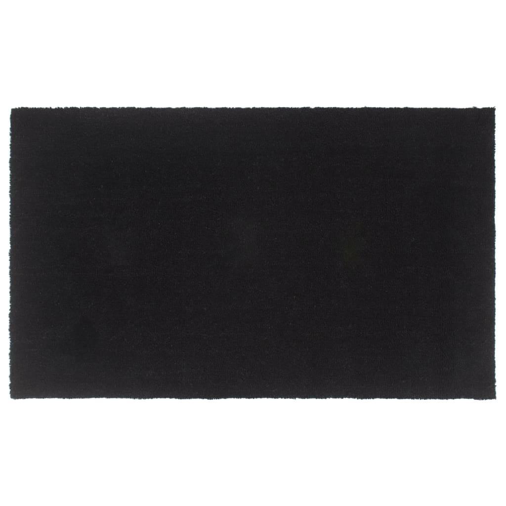 Door Mat Black 90X150 Cm Tufted Coir