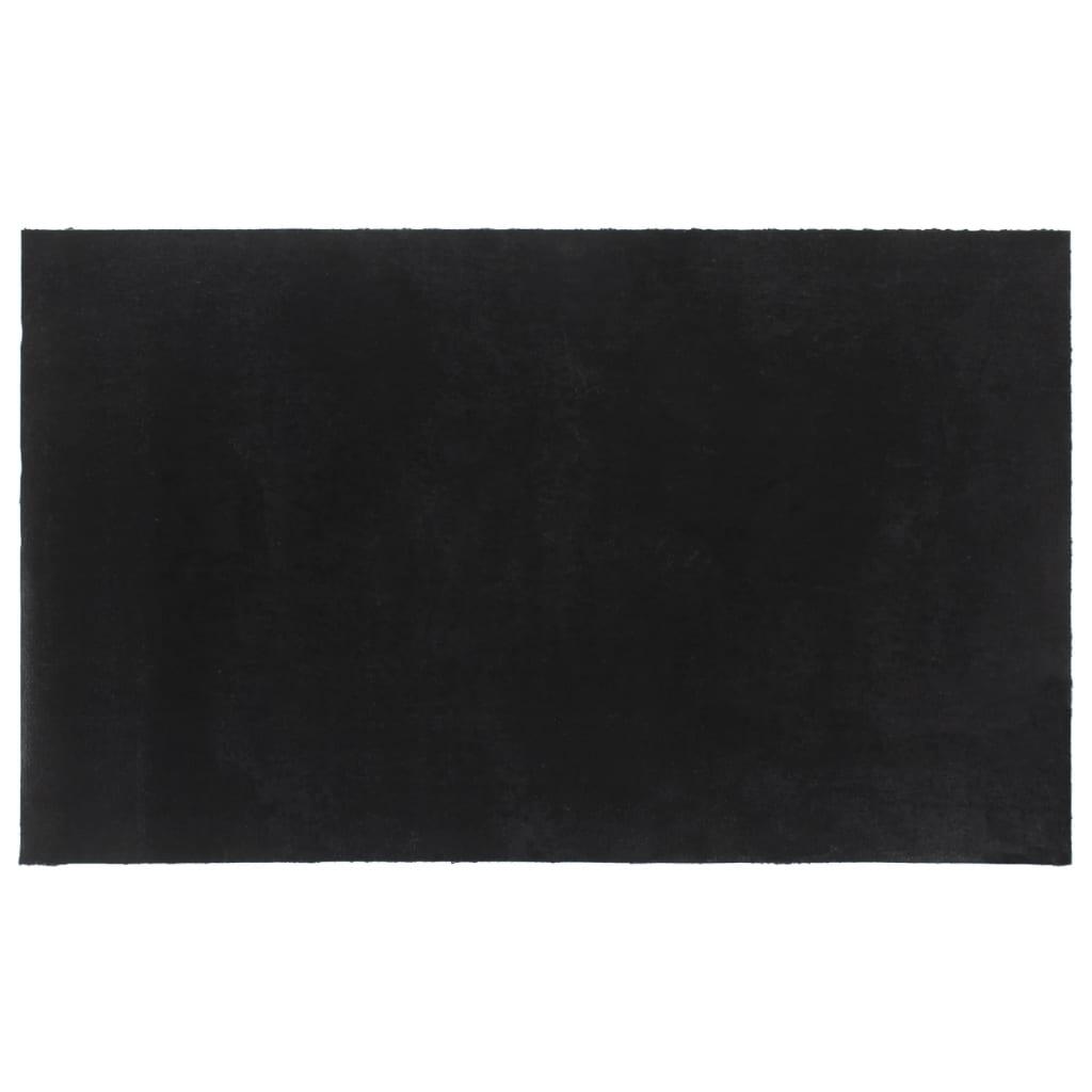 Door Mat Black 90X150 Cm Tufted Coir