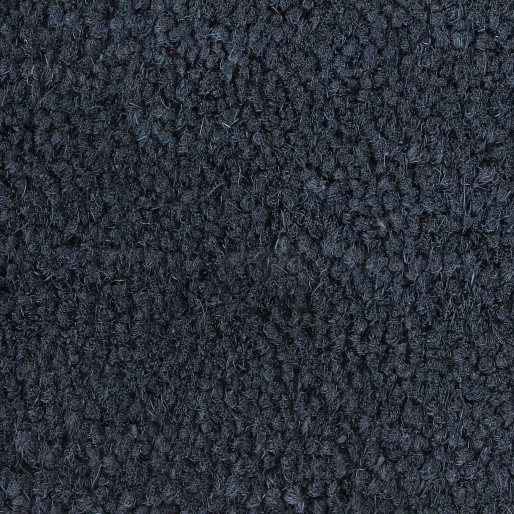 Door Mat Dark Grey 40X60 Cm Tufted Coir