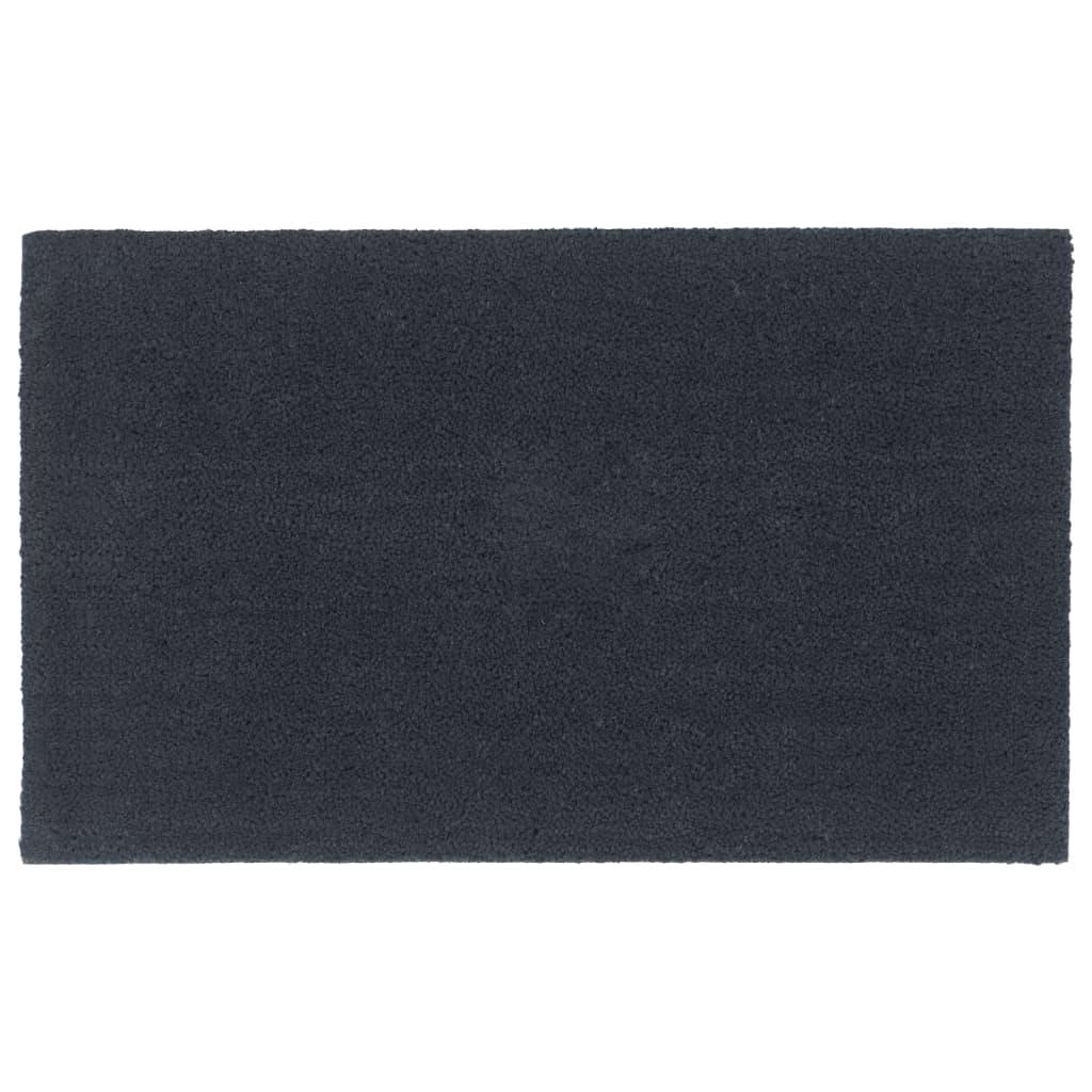 Door Mat Dark Grey 90X150 Cm Tufted Coir