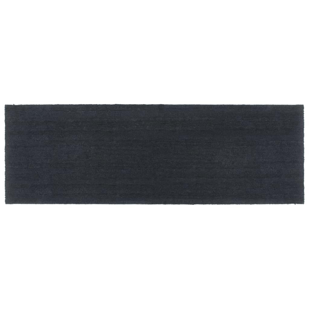 Door Mat Dark Grey 100X300 Cm Tufted Coir