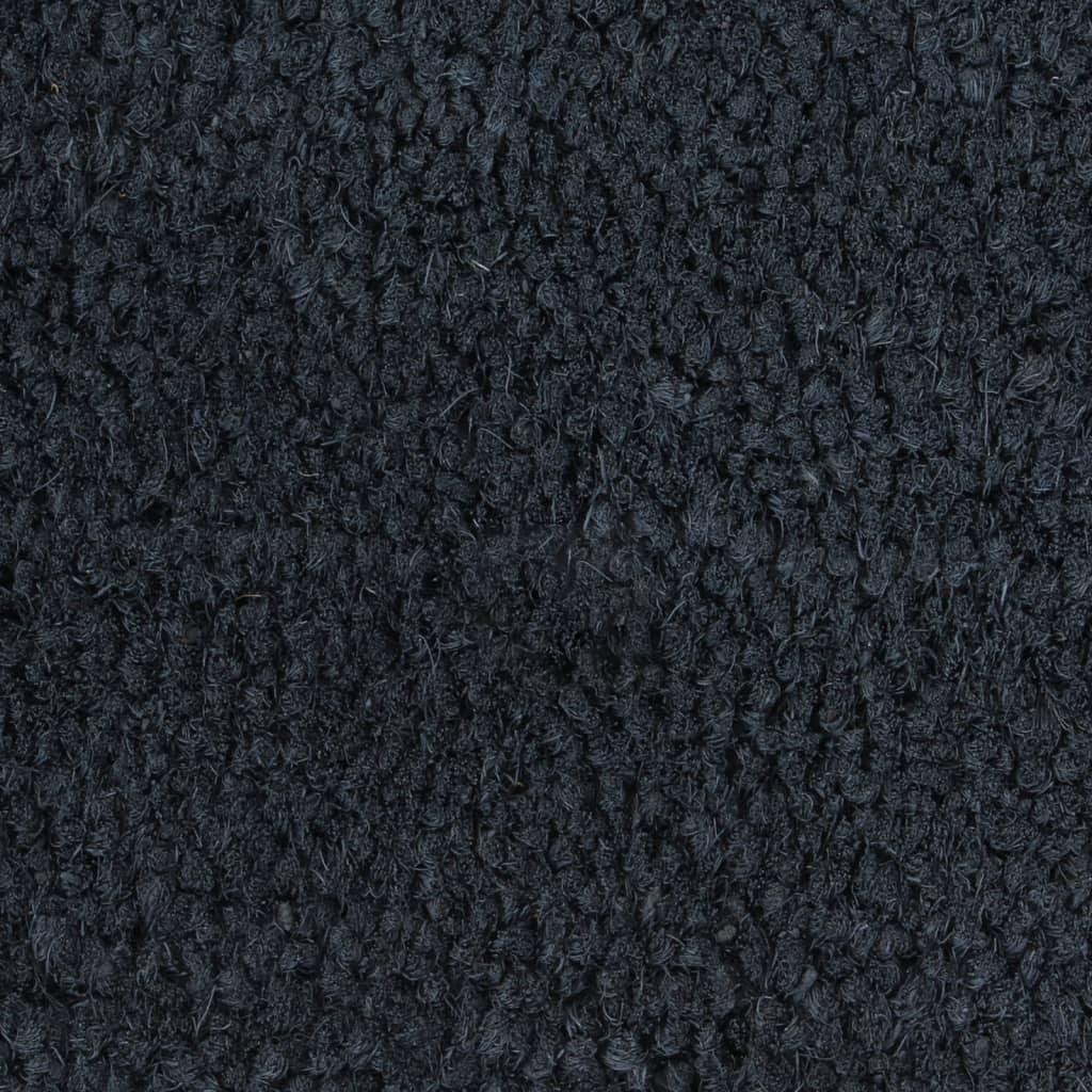 Door Mat Dark Grey 100X300 Cm Tufted Coir