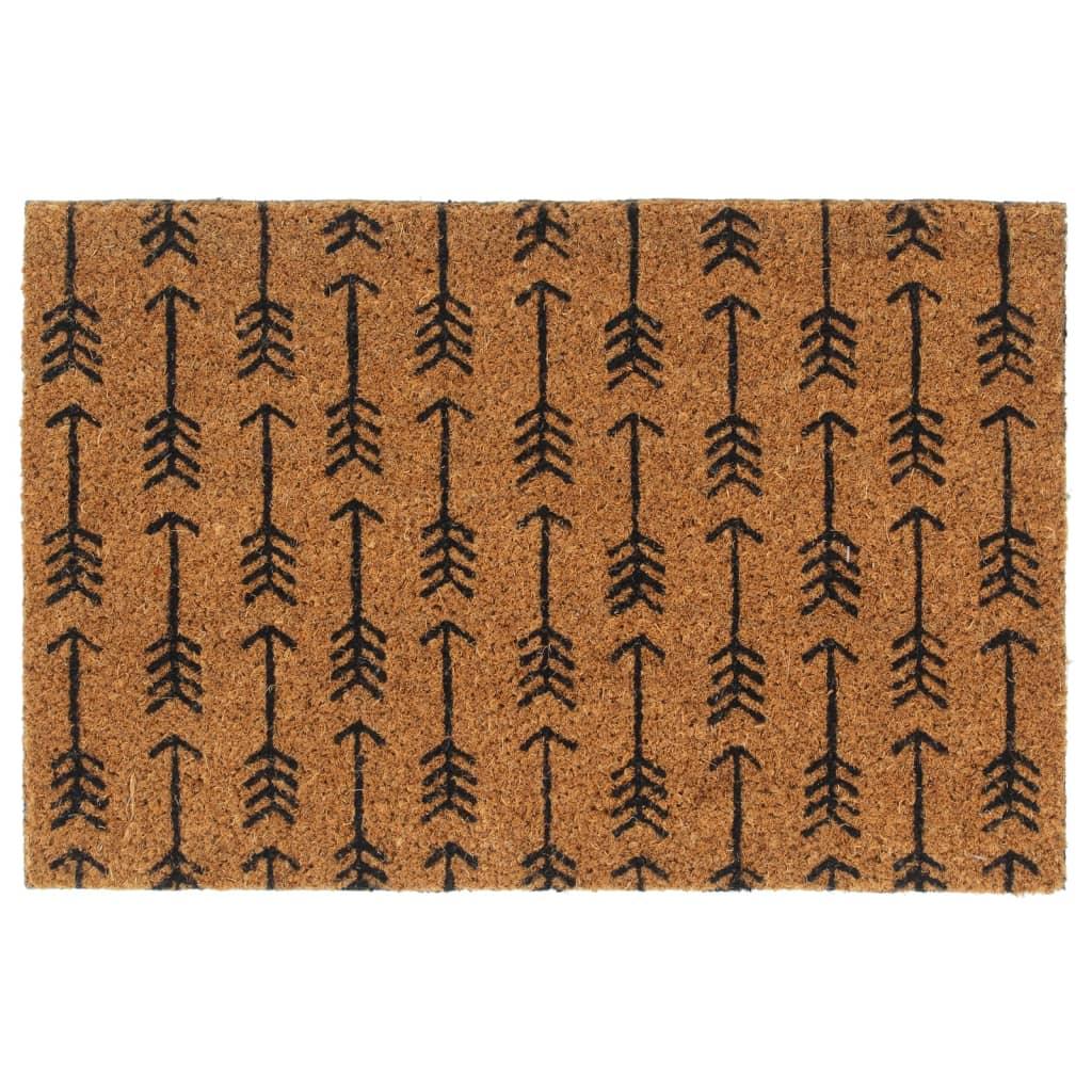 Door Mat Natural 40X60 Cm Tufted Coir