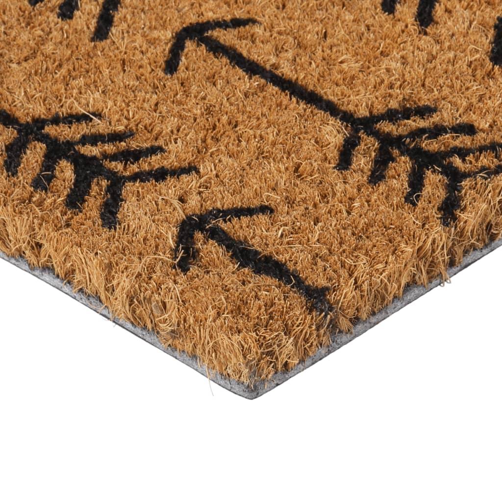 Door Mat Natural 40X60 Cm Tufted Coir