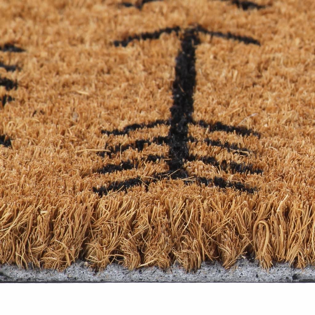 Door Mat Natural 40X60 Cm Tufted Coir