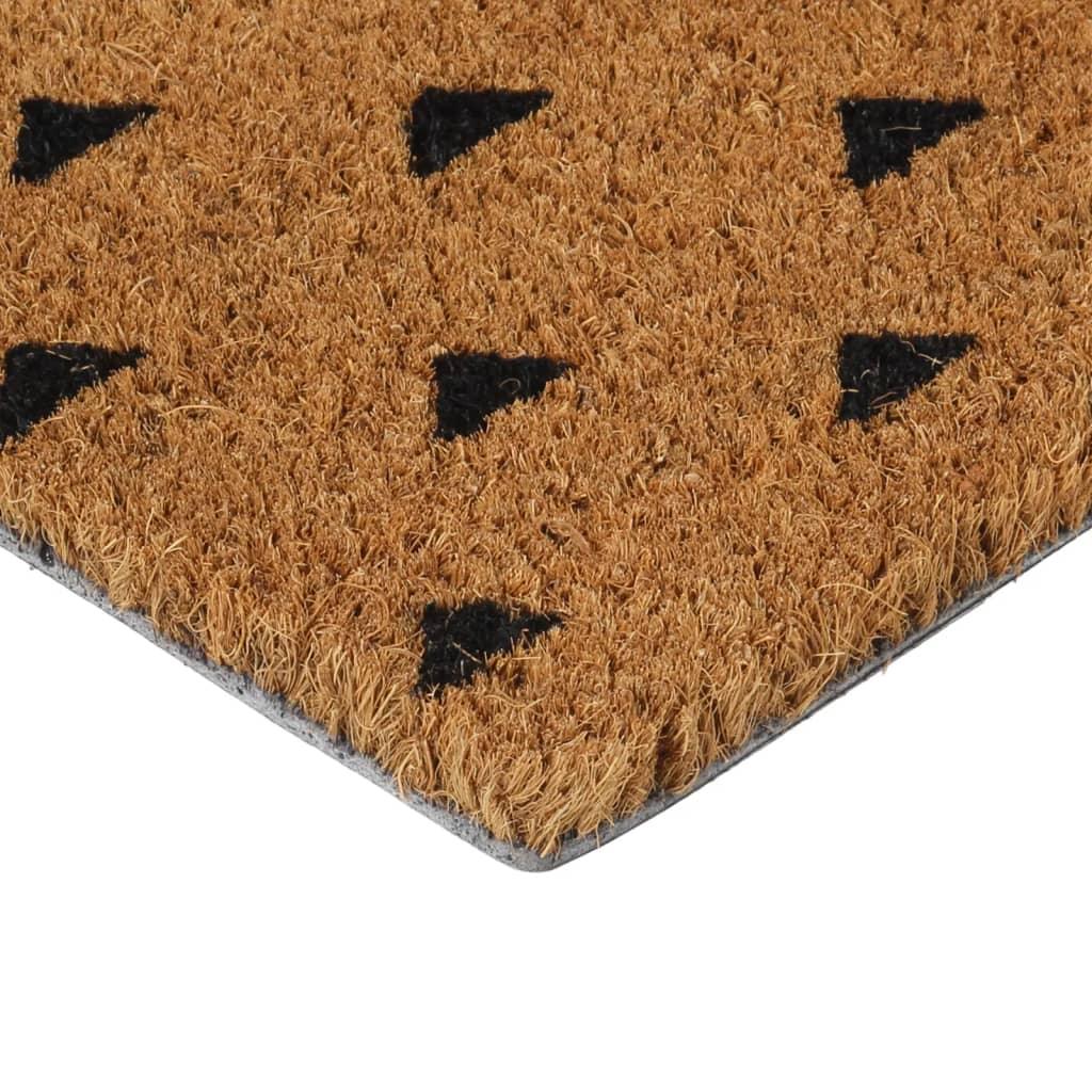 Door Mat Natural 45X75 Cm Tufted Coir