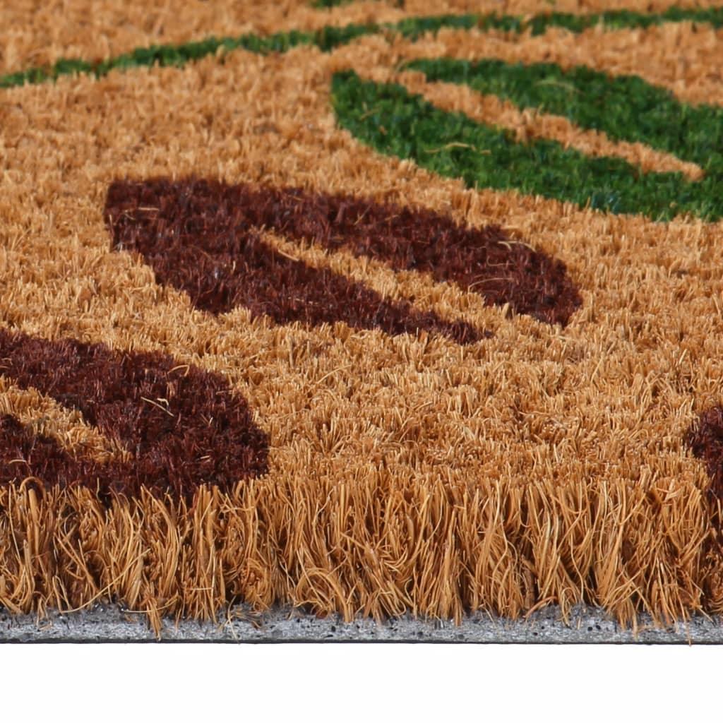 Door Mat Natural 45X75 Cm Tufted Coir