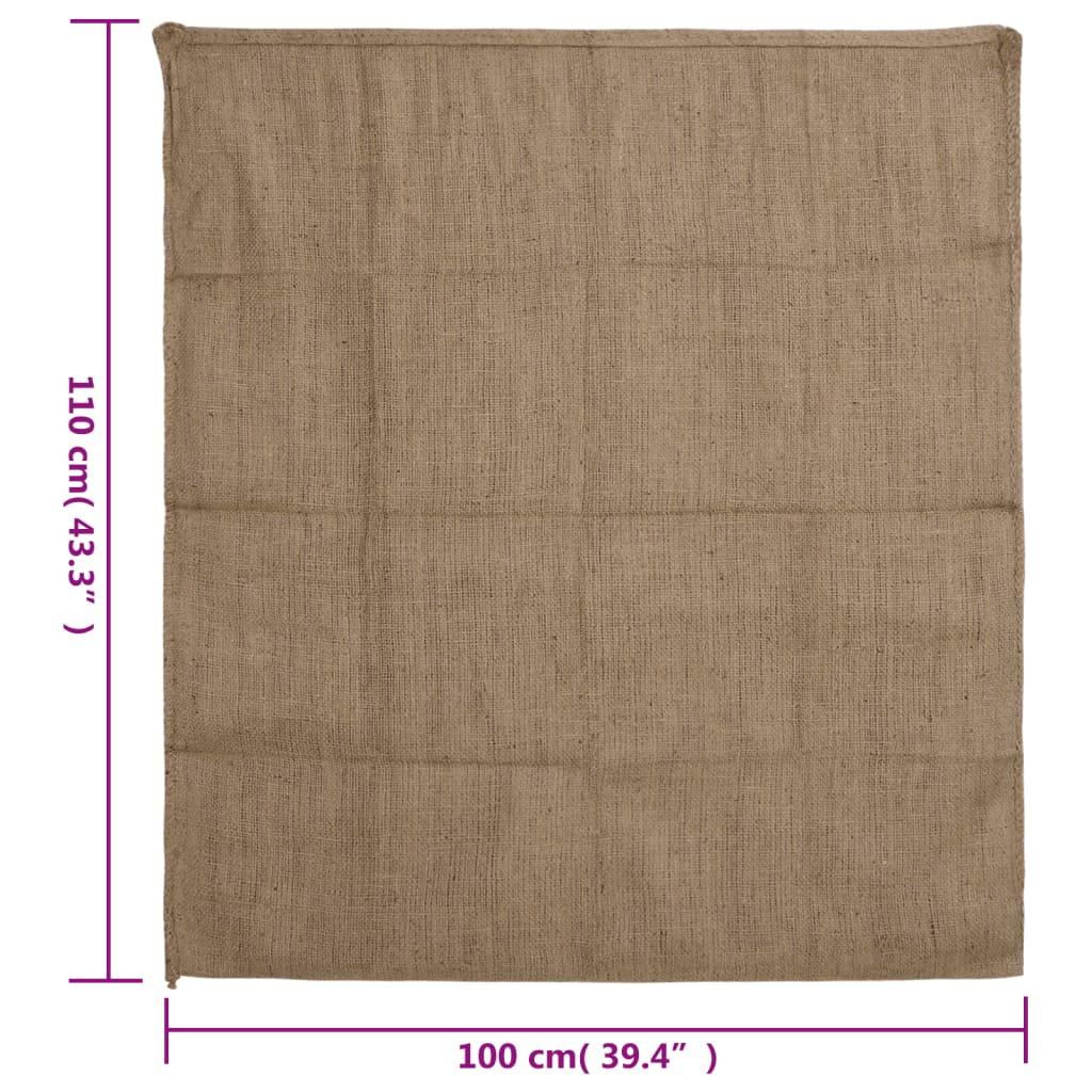 Jute Sacks 30 Pcs 100% Jute 340 Gsm