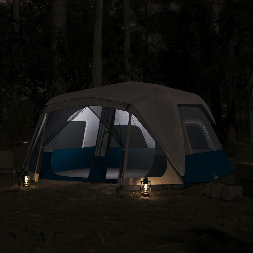 Family Tent With Led 10-Person Light Quick Release