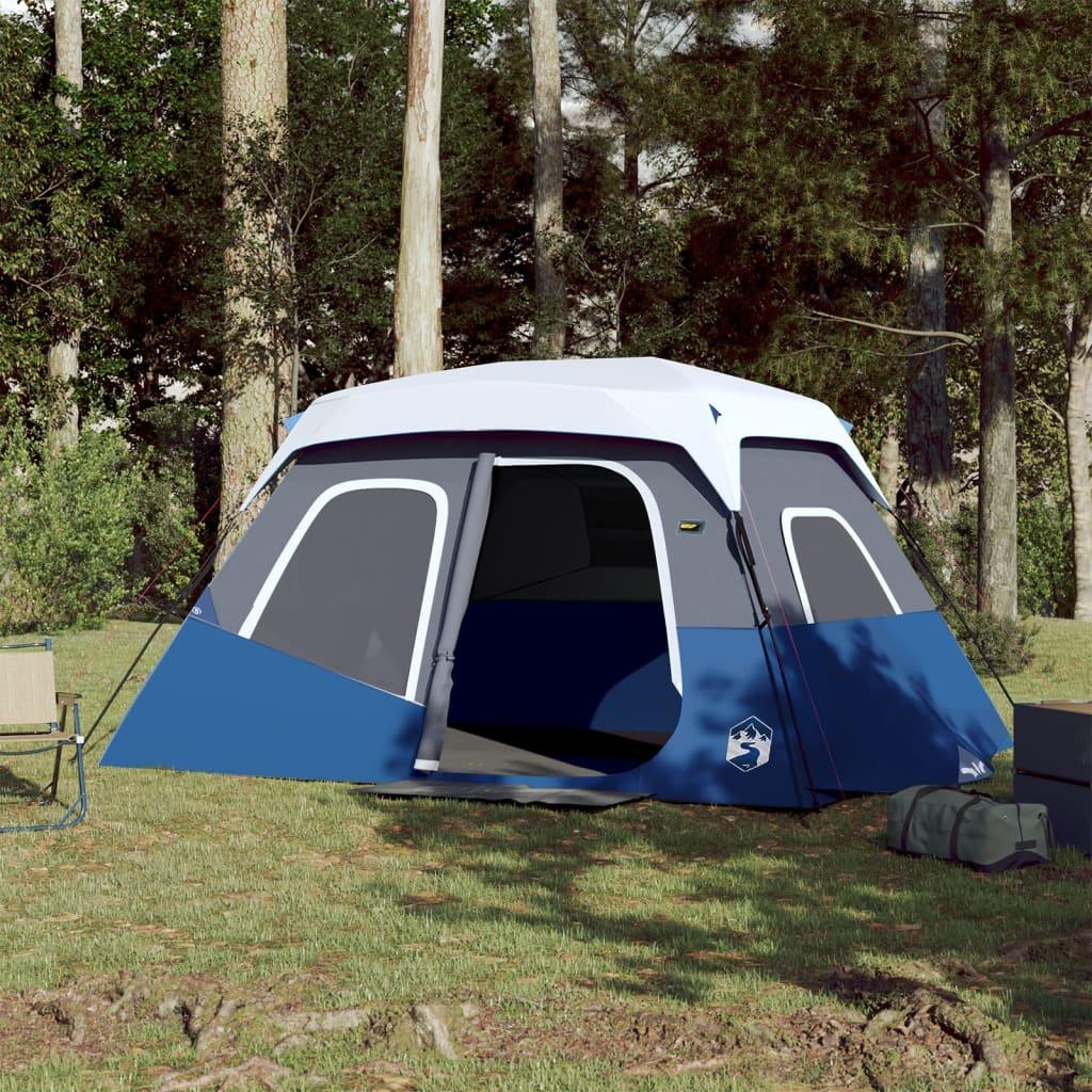 Family Tent With Led 6-Person Light Quick Release